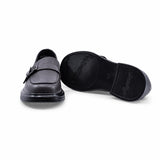 Pantofi dama casual Anna Viotti piele naturala D111-5191 gri inchis