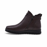 Ghete dama casual Anna Viotti piele naturala D111-MB220281 maro
