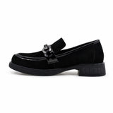 Pantofi dama casual Anna Viotti piele intoarsa D112-GAW2517 negri
