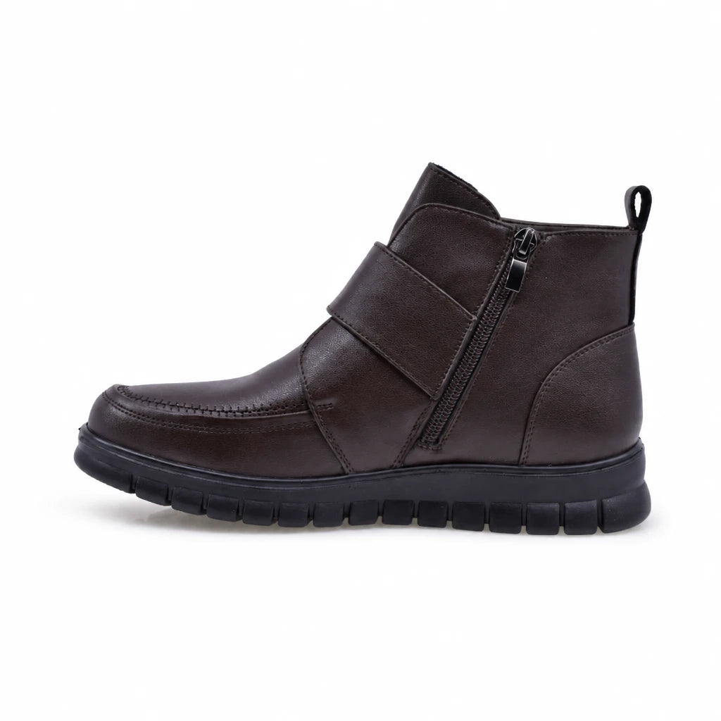 Ghete Dama Casual Anna Viotti Piele Naturala D111-MB220282 maro