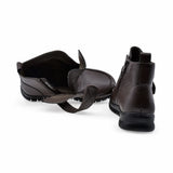 Ghete Dama Casual Anna Viotti Piele Naturala D111-MB220282 maro