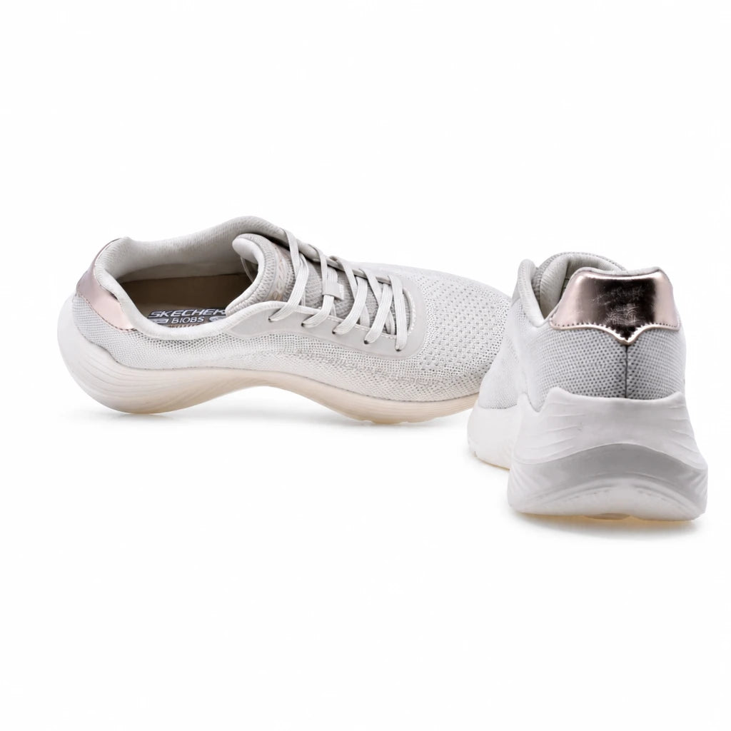 Pantofi Dama Sport SKECHERS Memory foam D1-117679 alb murdar