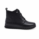 Ghete dama casual Anna Viotti piele naturala D111-B220291 negre