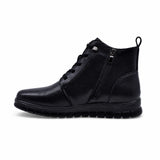 Ghete dama casual Anna Viotti piele naturala D111-B220291 negre