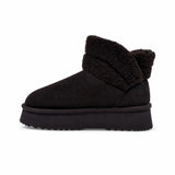 Ghete dama casual Anna Viotti piele intoarsa D113-AV2712 maro