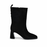 Cizme dama elegante Anna Viotti piele intoarsa D122-P115-730 negre