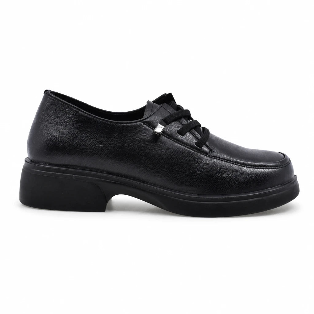 Pantofi dama casual Anna Viotti piele naturala D111-5C05872-6 negri