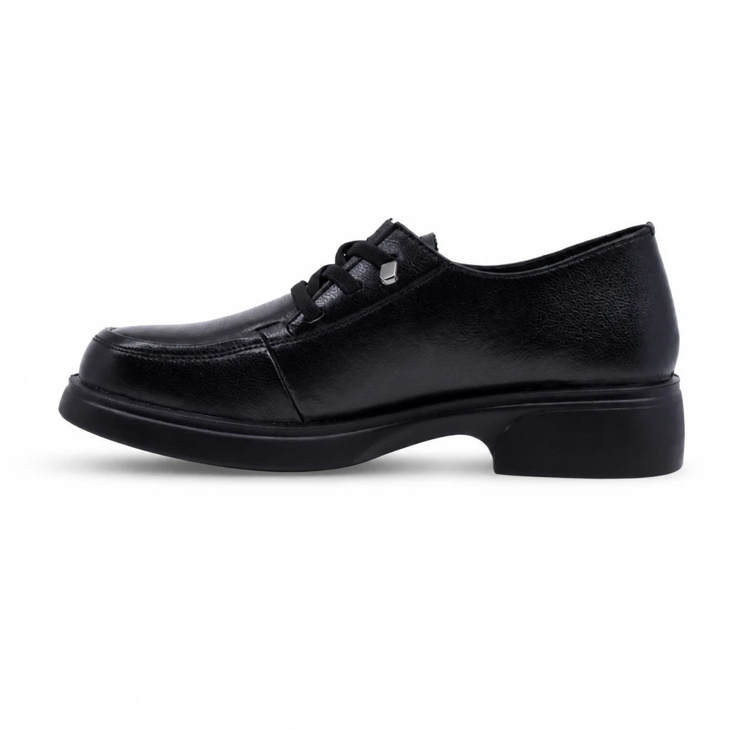 Pantofi dama casual Anna Viotti piele naturala D111-5C05872-6 negri