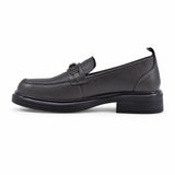 Pantofi dama casual Anna Viotti piele naturala D111-5189 gri inchis