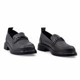 Pantofi dama casual Anna Viotti piele naturala D111-5189 gri inchis