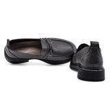 Pantofi dama casual Anna Viotti piele naturala D111-5189 gri inchis