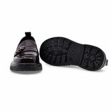 Pantofi dama casual Anna Viotti piele lacuita D111-5205 bordo