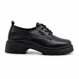 Pantofi dama casual Anna Viotti piele naturala  D111-3H10600-6 negri