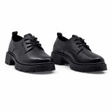 Pantofi dama casual Anna Viotti piele naturala  D111-3H10600-6 negri