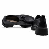 Pantofi dama casual Anna Viotti piele naturala  D111-3H10600-6 negri
