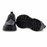 Pantofi dama casual Anna Viotti piele naturala  D111-3H10600-6 negri