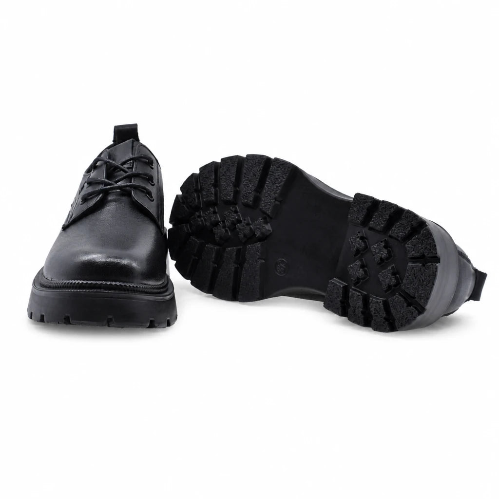 Pantofi dama casual Anna Viotti piele naturala  D111-3H10600-6 negri