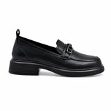 Pantofi dama casual Anna Viotti piele naturala D111-5189 negri