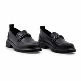 Pantofi dama casual Anna Viotti piele naturala D111-5189 negri