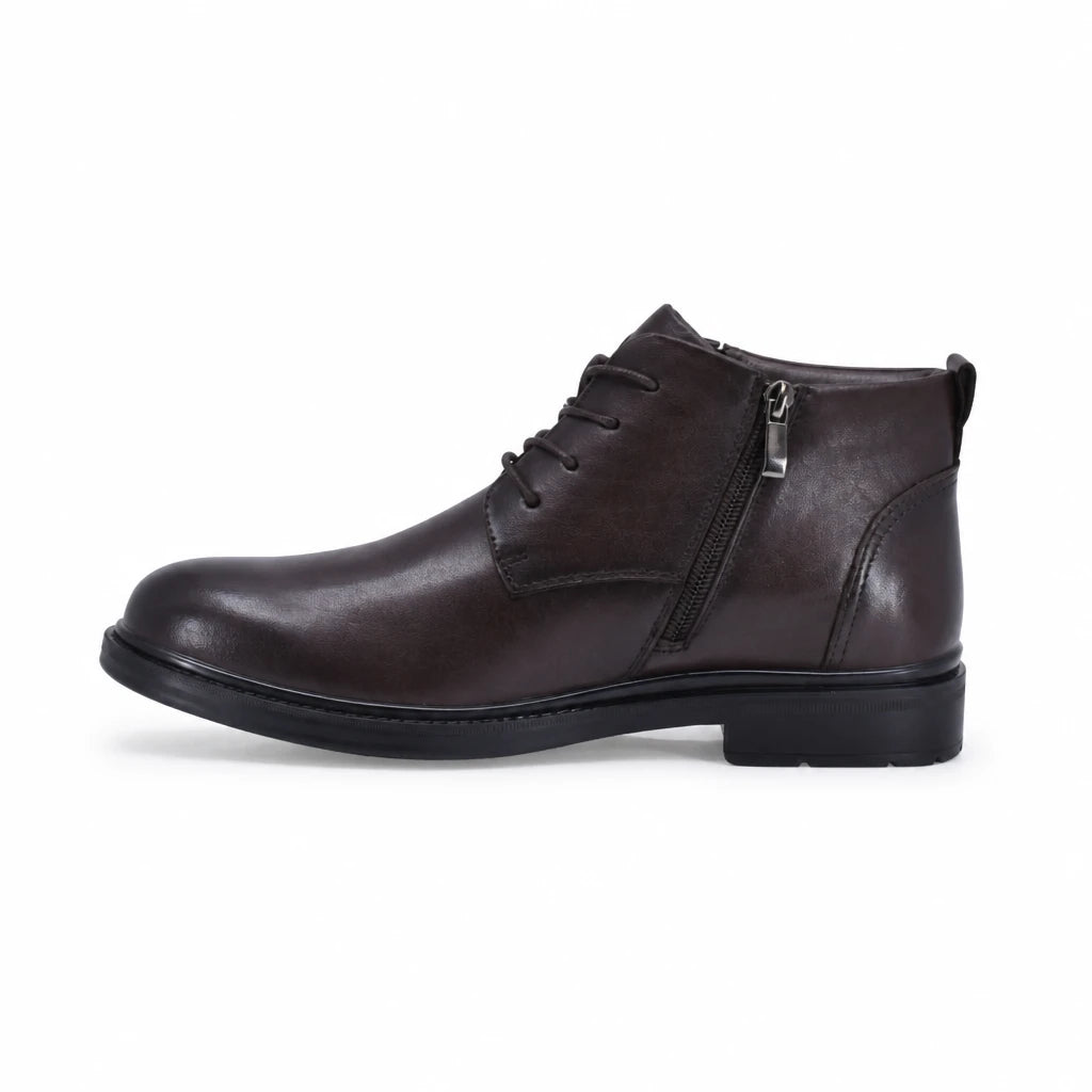 Ghete barbati casual Goretti piele naturala B111-HT6511 maro