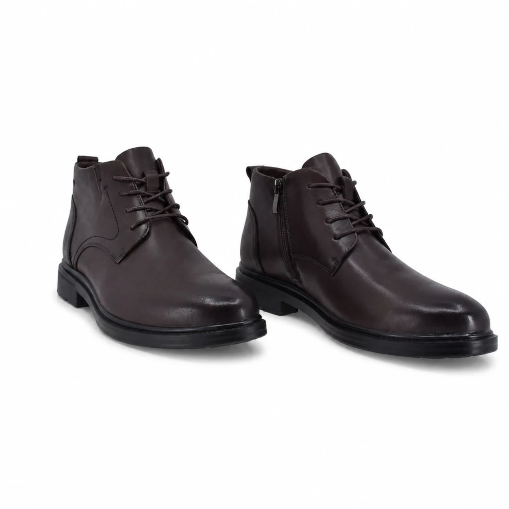 Ghete barbati casual Goretti piele naturala B111-HT6511 maro