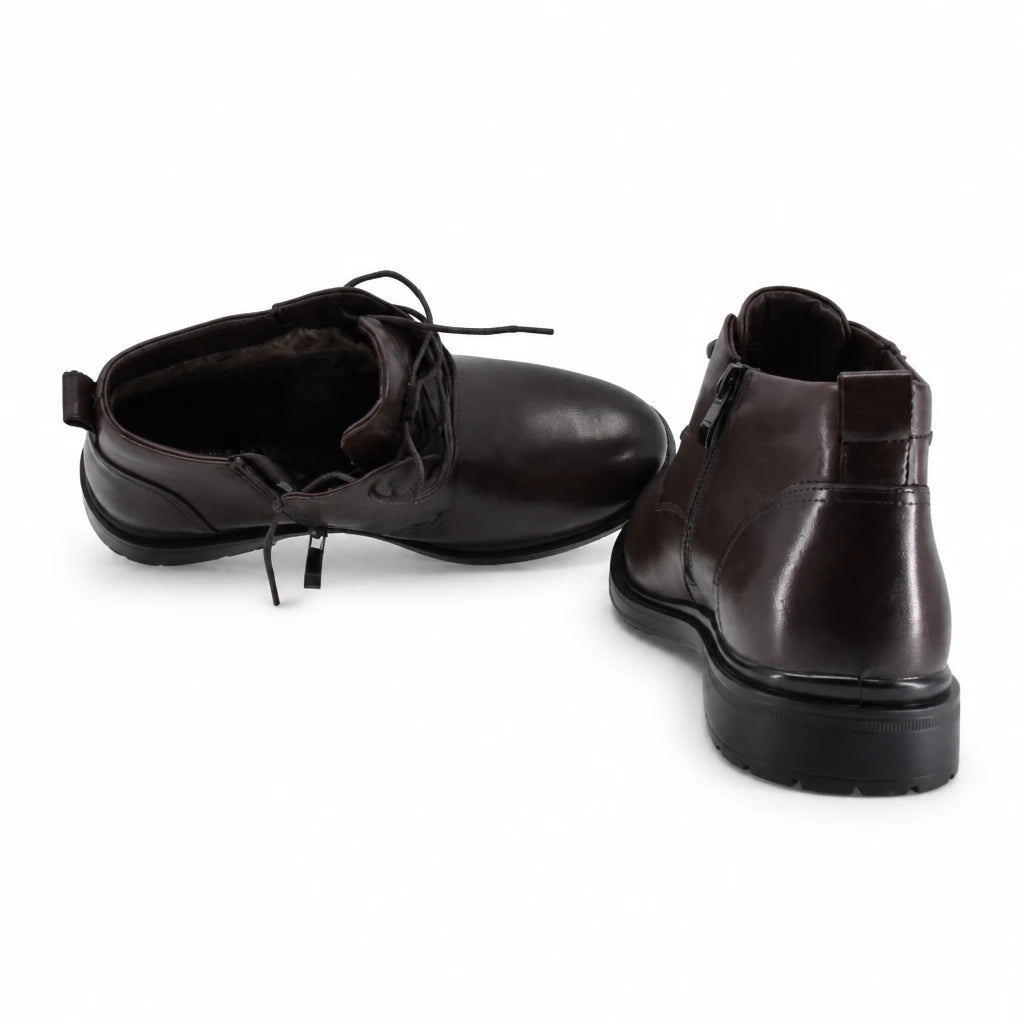 Ghete barbati casual Goretti piele naturala B111-HT6511 maro