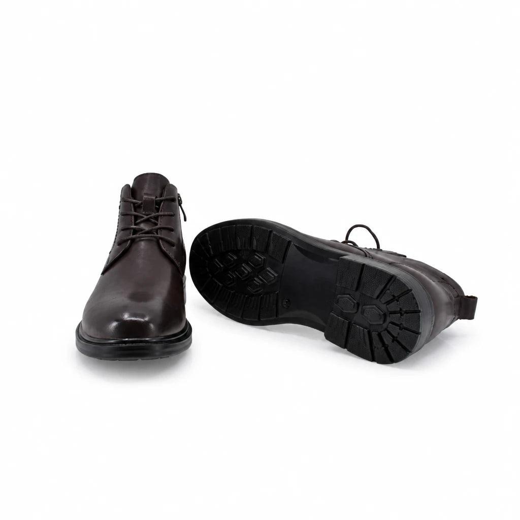 Ghete barbati casual Goretti piele naturala B111-HT6511 maro
