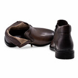 Ghete barbati casual Goretti piele naturala B111-HT6512 maro