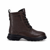 Ghete dama casual Anna Viotti piele naturala D111-B6372 maro