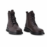 Ghete dama casual Anna Viotti piele naturala D111-B6372 maro