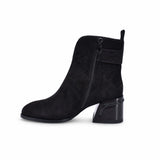Ghete dama elegante Anna Viotti piele intoarsa D123-J5.5-A2722-830-H575 maro
