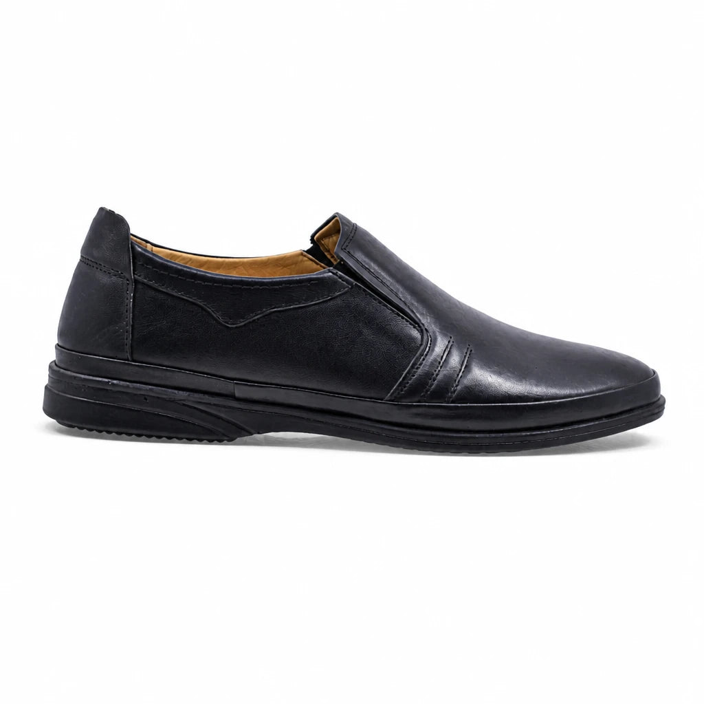 Pantofi barbati casual Goretti piele naturala B25-9660 negri