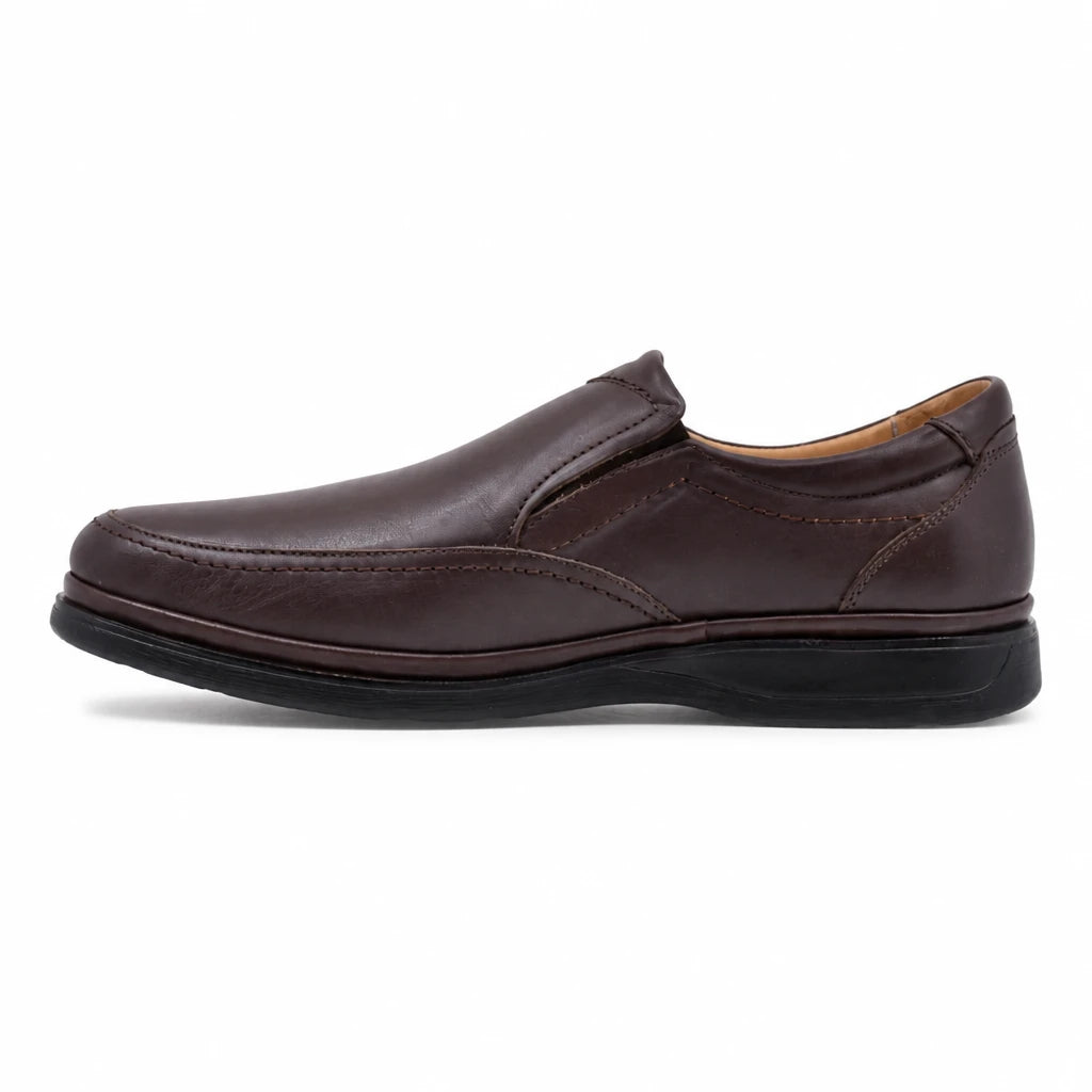 Pantofi barbati casual Goretti piele naturala B25-32093 maro