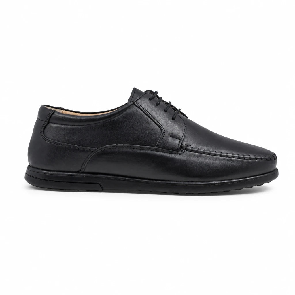 Pantofi barbati casual Goretti piele naturala B25-91005 negri