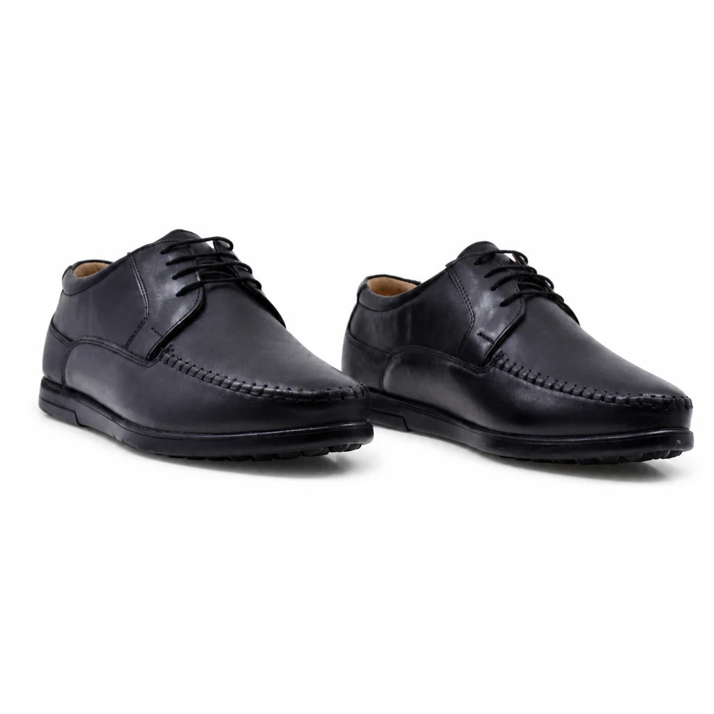 Pantofi barbati casual Goretti piele naturala B25-91005 negri