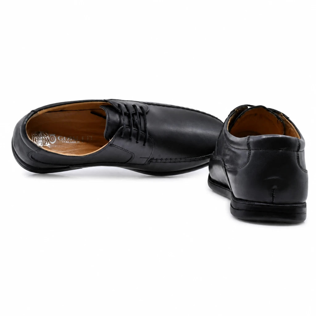 Pantofi barbati casual Goretti piele naturala B25-91005 negri