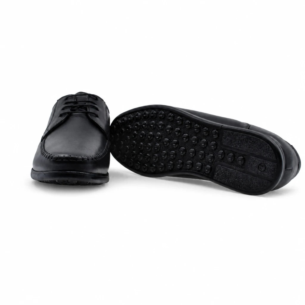 Pantofi barbati casual Goretti piele naturala B25-91005 negri