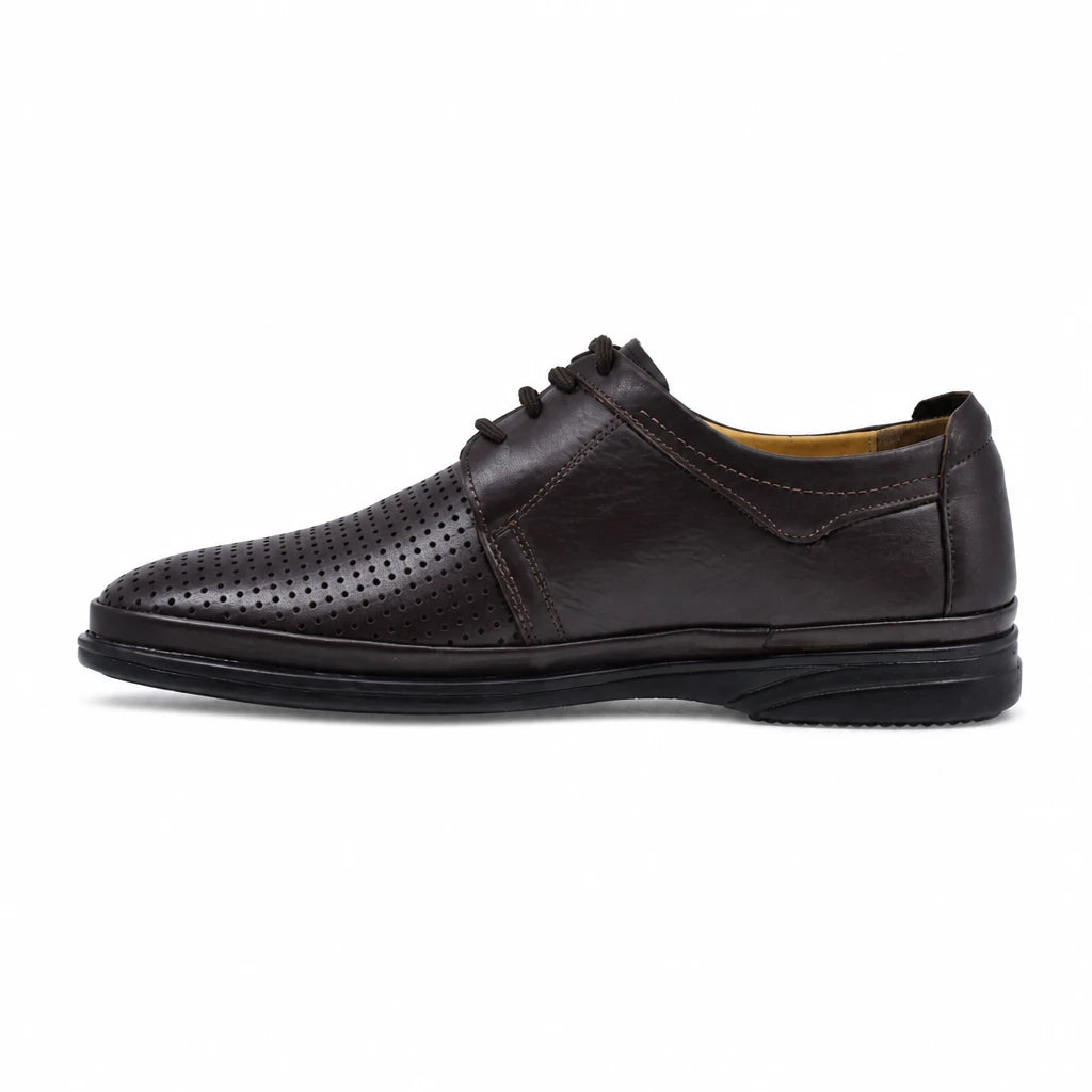Pantofi barbati casual Goretti piele naturala B28-650-7 maro