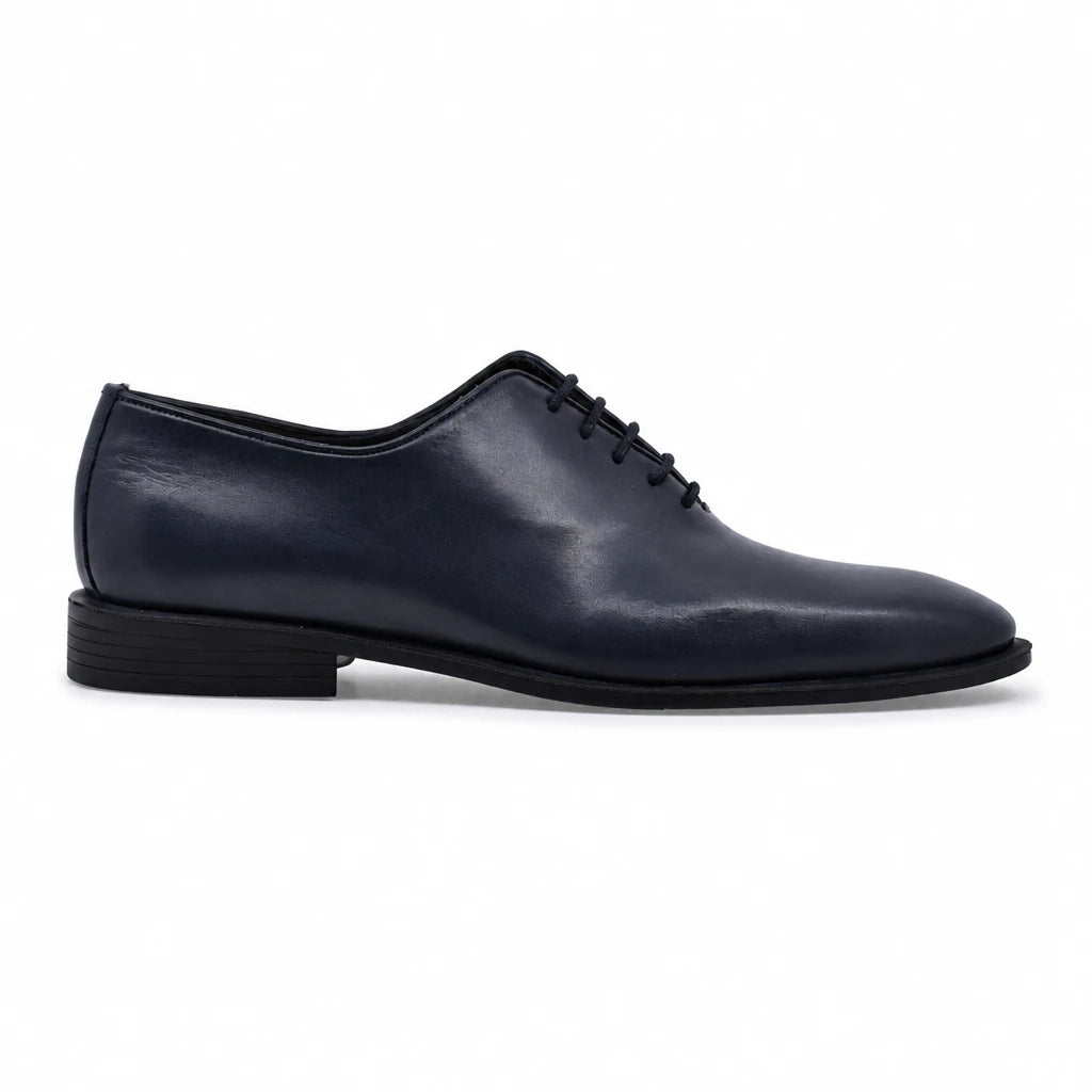 Pantofi barbati eleganti Goretti piele naturala B38-2-121 bleumarin