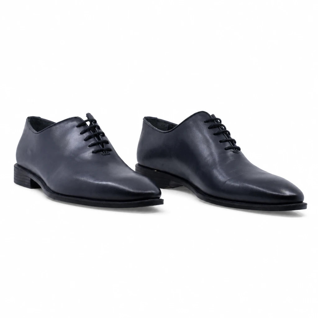 Pantofi barbati eleganti Goretti piele naturala B38-2-121 bleumarin