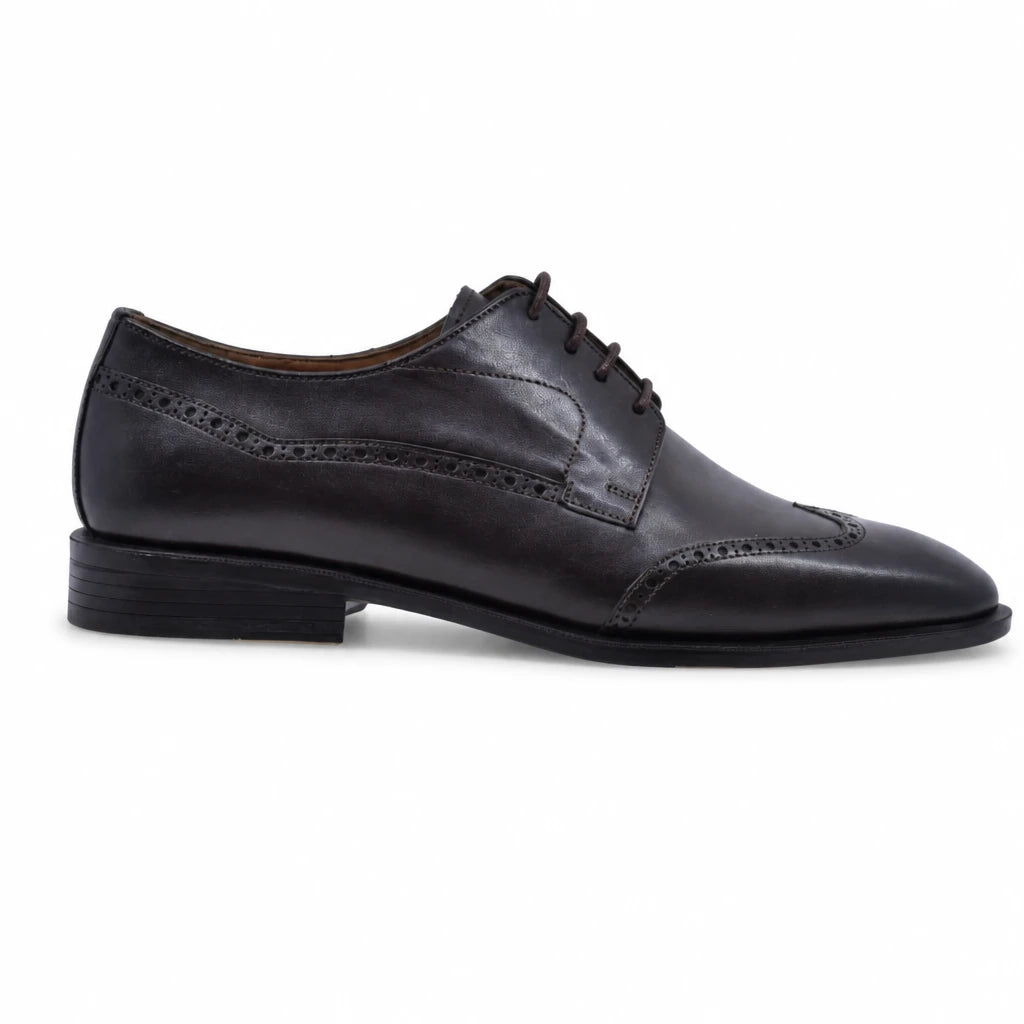 Pantofi barbati eleganti Goretti piele naturala B38-2-126 maro