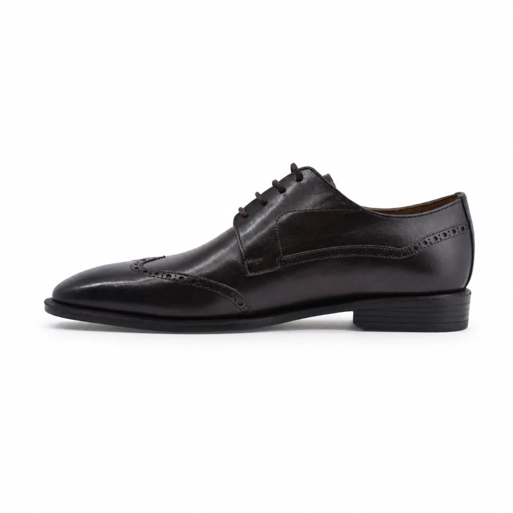 Pantofi barbati eleganti Goretti piele naturala B38-2-126 maro