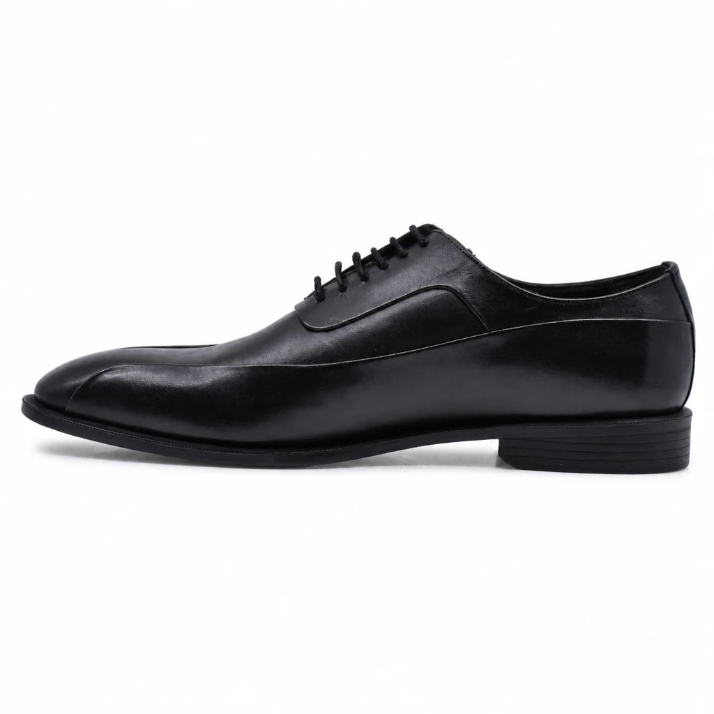Pantofi barbati eleganti Goretti piele naturala B38-2-143 negri
