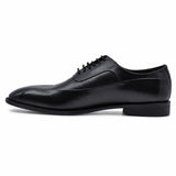Pantofi barbati eleganti Goretti piele naturala B38-2-143 negri