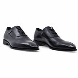 Pantofi barbati eleganti Goretti piele naturala B38-2-143 negri