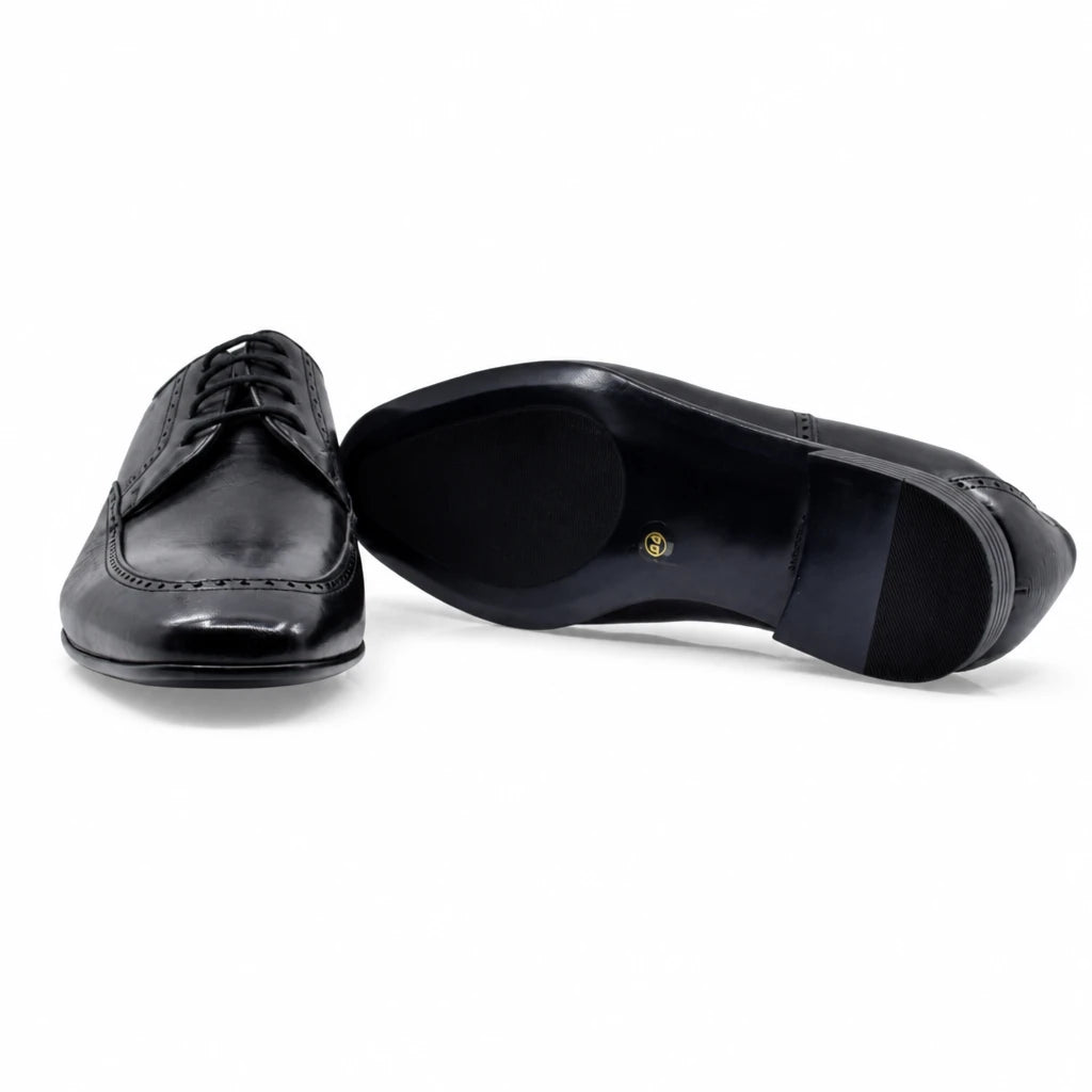 Pantofi barbati eleganti Goretti piele naturala B38-19-55 negri