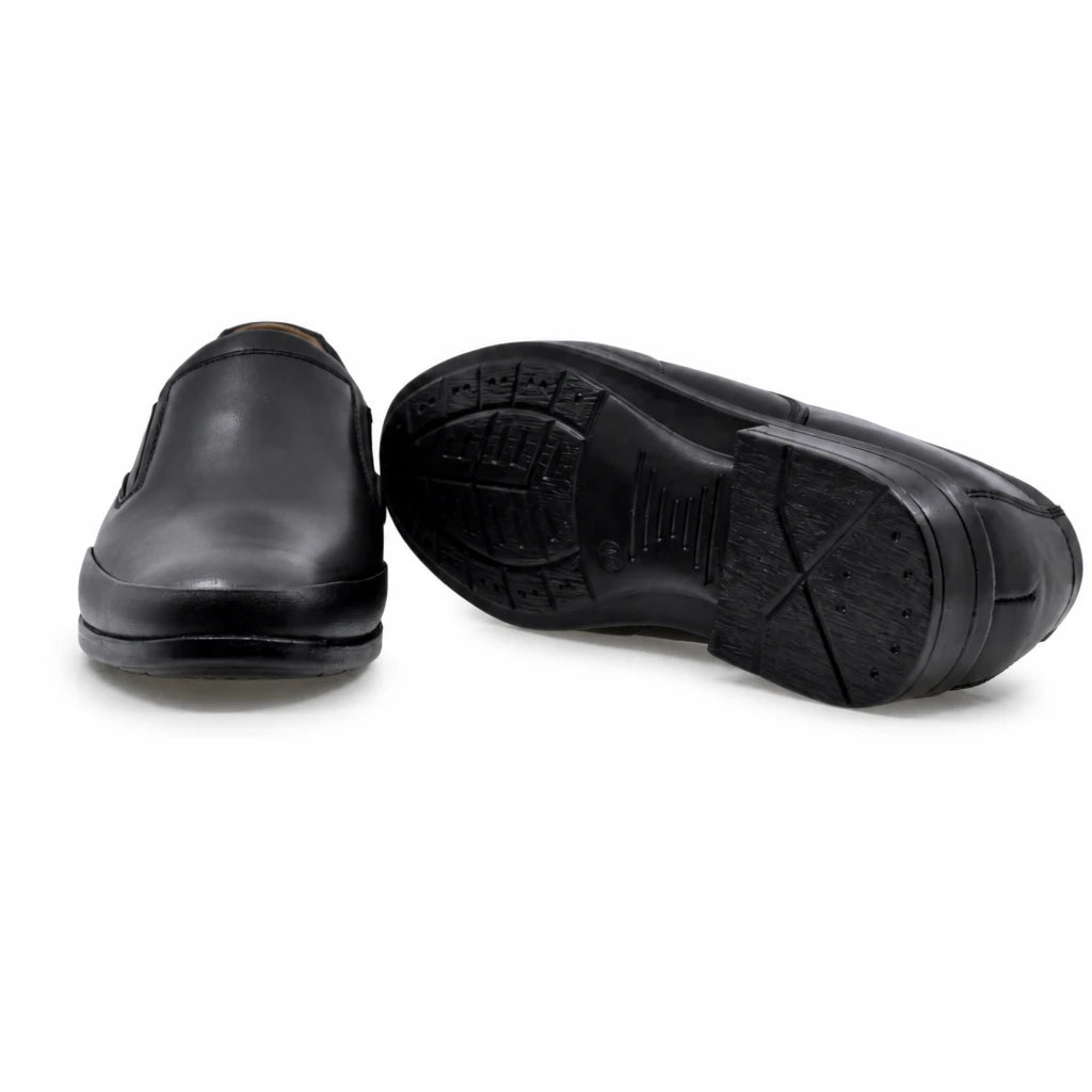 Pantofi barbati casual Goretti piele naturala B300-162 negri