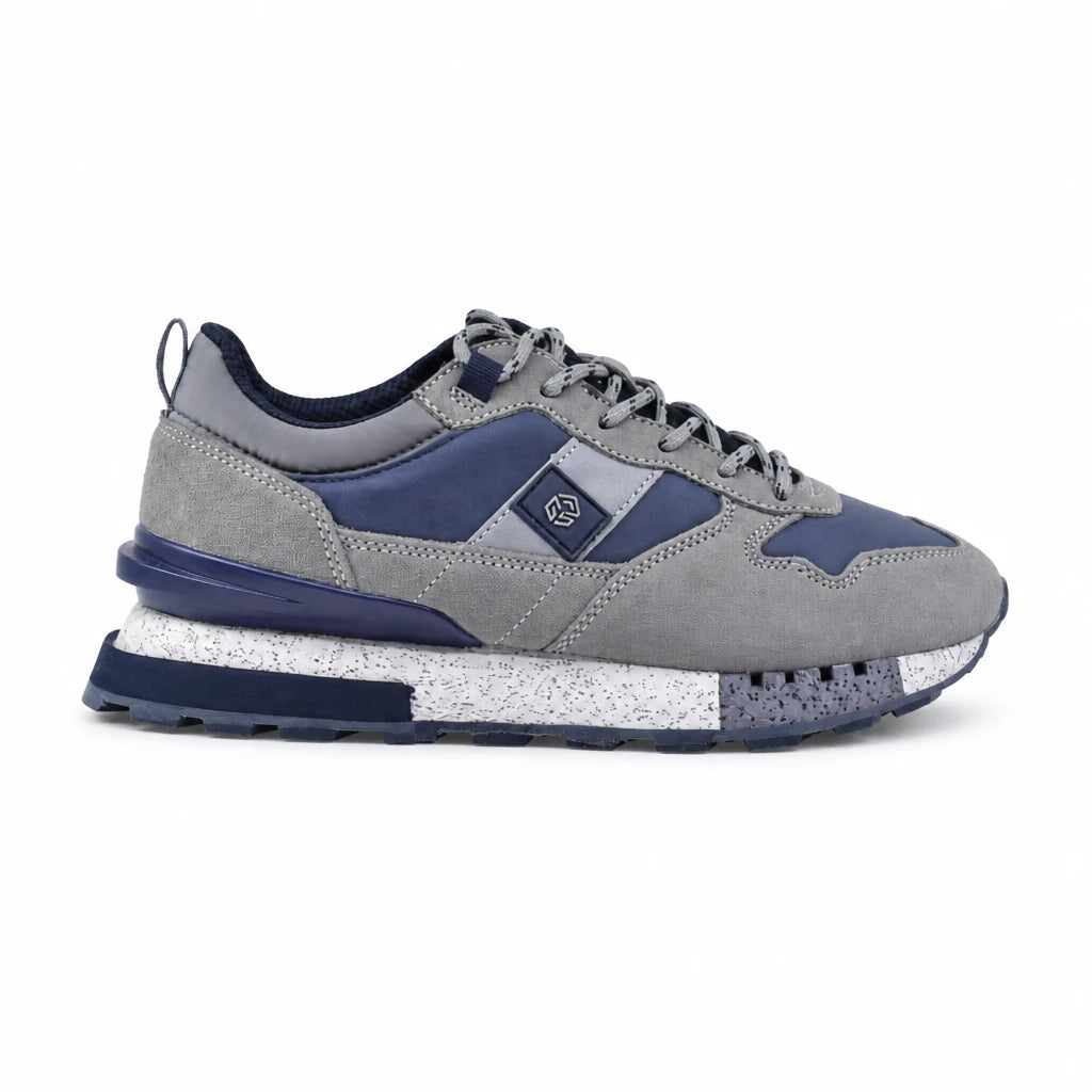 Pantofi barbati sport Goretti piele intoarsa B110-2024-23M854 gri