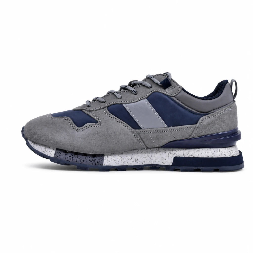 Pantofi barbati sport Goretti piele intoarsa B110-2024-23M854 gri