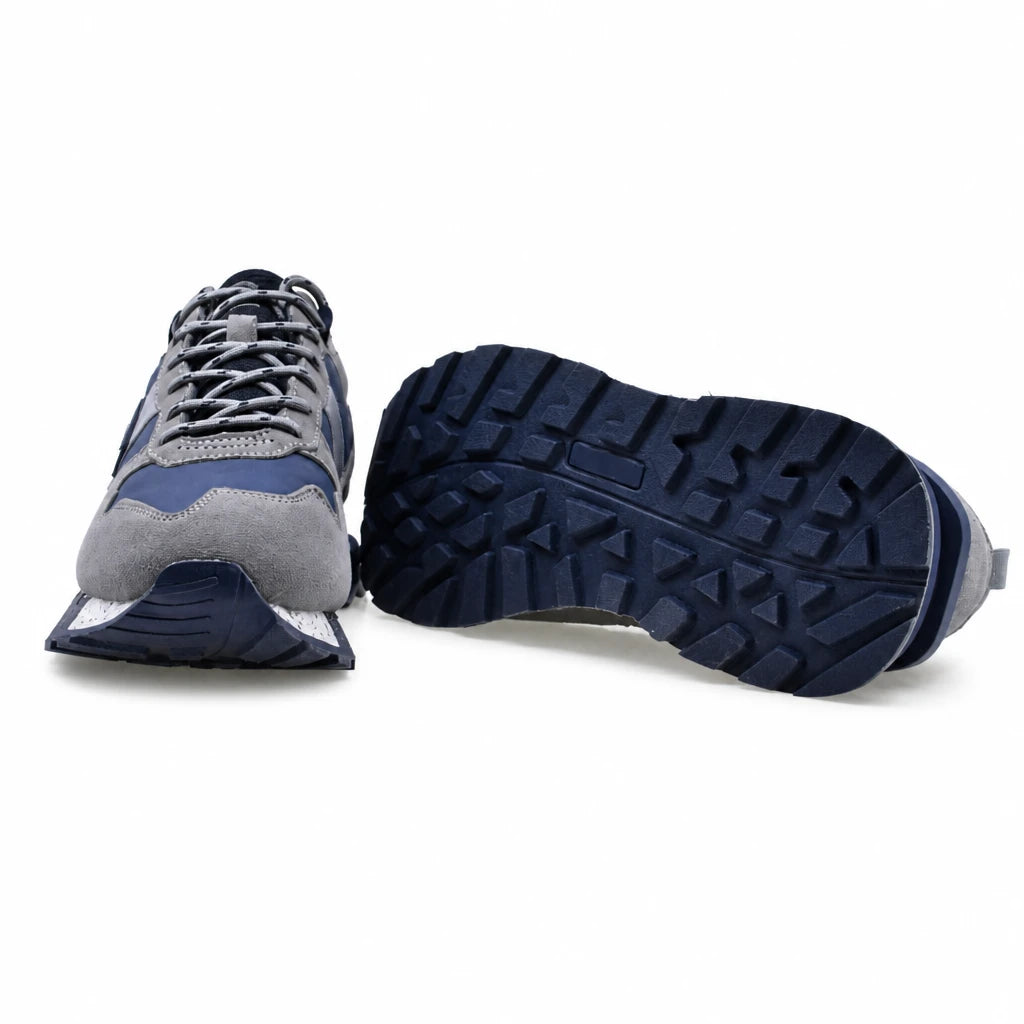 Pantofi barbati sport Goretti piele intoarsa B110-2024-23M854 gri